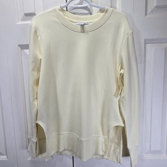 New Women’s Cream Crew Neck Sweater – Size Small - Picture 1 of 7